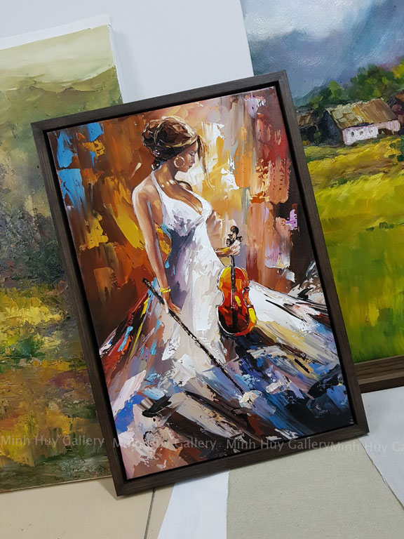 Những Điểm Khác Biệt Giữa Tranh Sơn Dầu Và Tranh Khảm Gỗ Marquetry